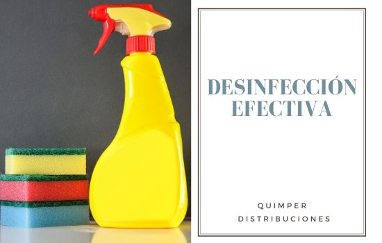 Recomendaciones principales de los Desinfectantes